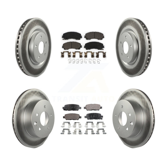 Disc Rotors and Ceramic Brake Pads Kit-KGT-101245 - Kit.bestparts.ca