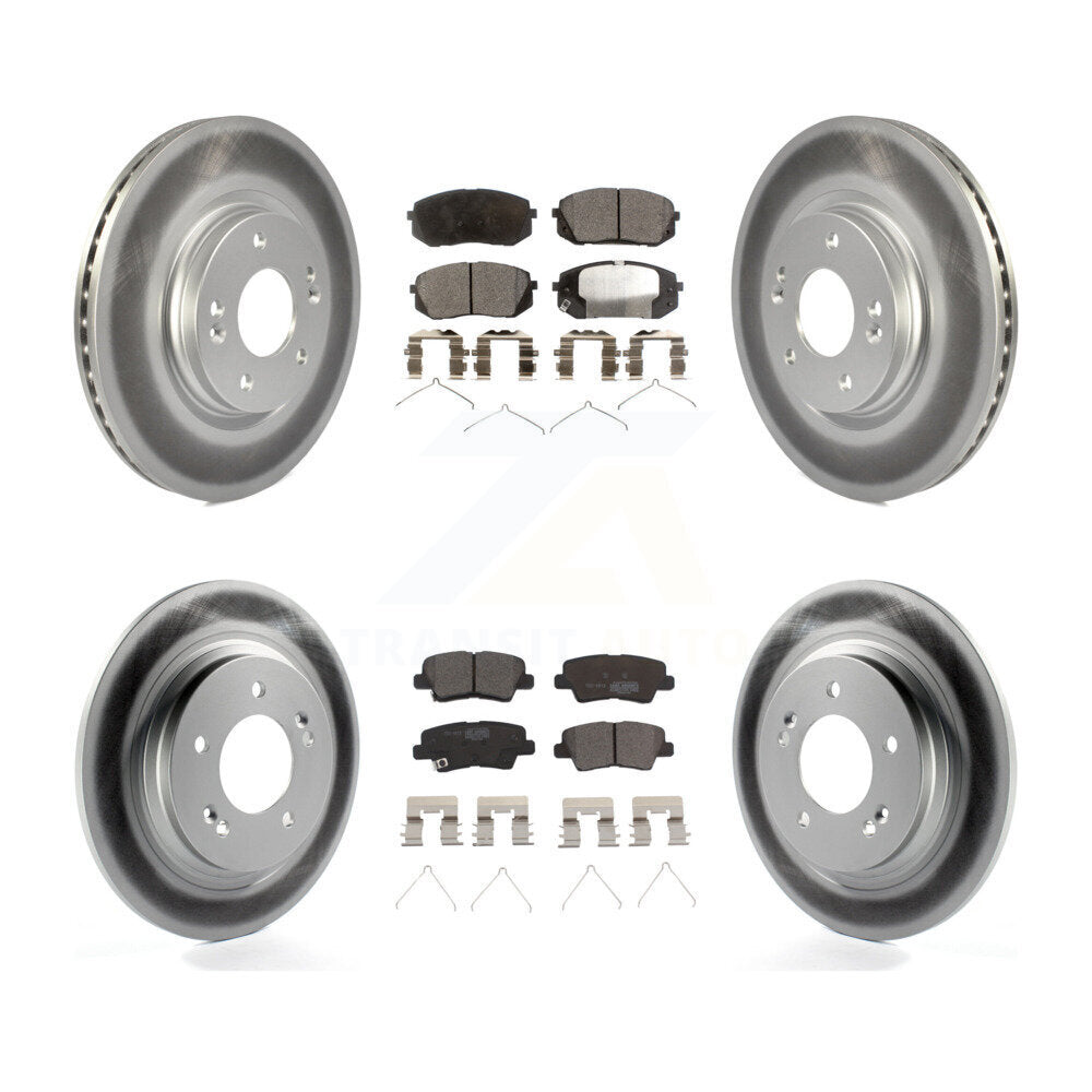 Disc Rotors and Ceramic Brake Pads Kit-KGT-101253 - Kit.bestparts.ca