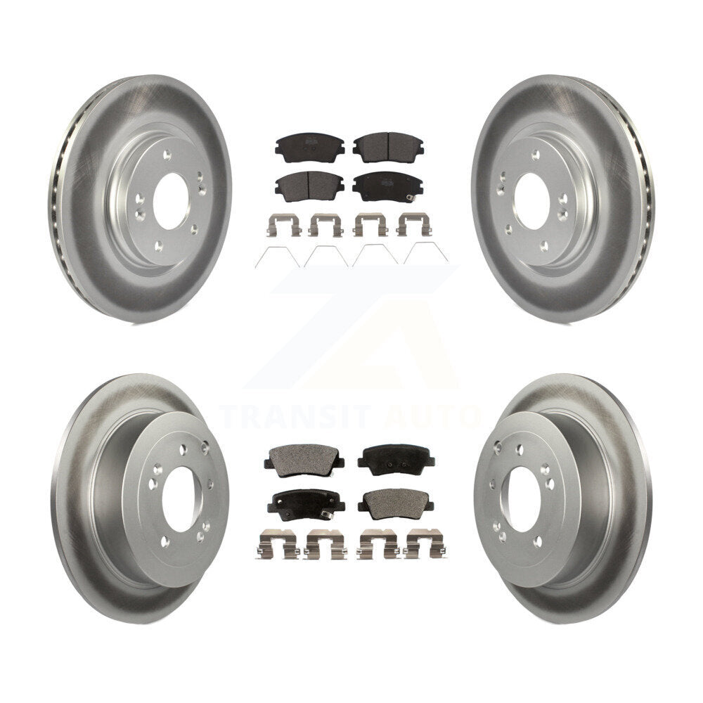 Disc Rotors and Ceramic Brake Pads Kit-KGT-101254 - Kit.bestparts.ca Kit.bestparts.ca