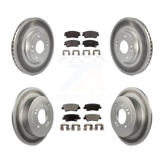 Disc Rotors and Ceramic Brake Pads Kit-KGT-101254 - Kit.bestparts.ca