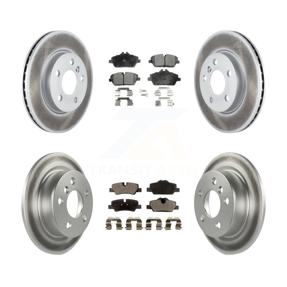 Disc Rotors and Ceramic Brake Pads Kit-KGT-101256 - Kit.bestparts.ca