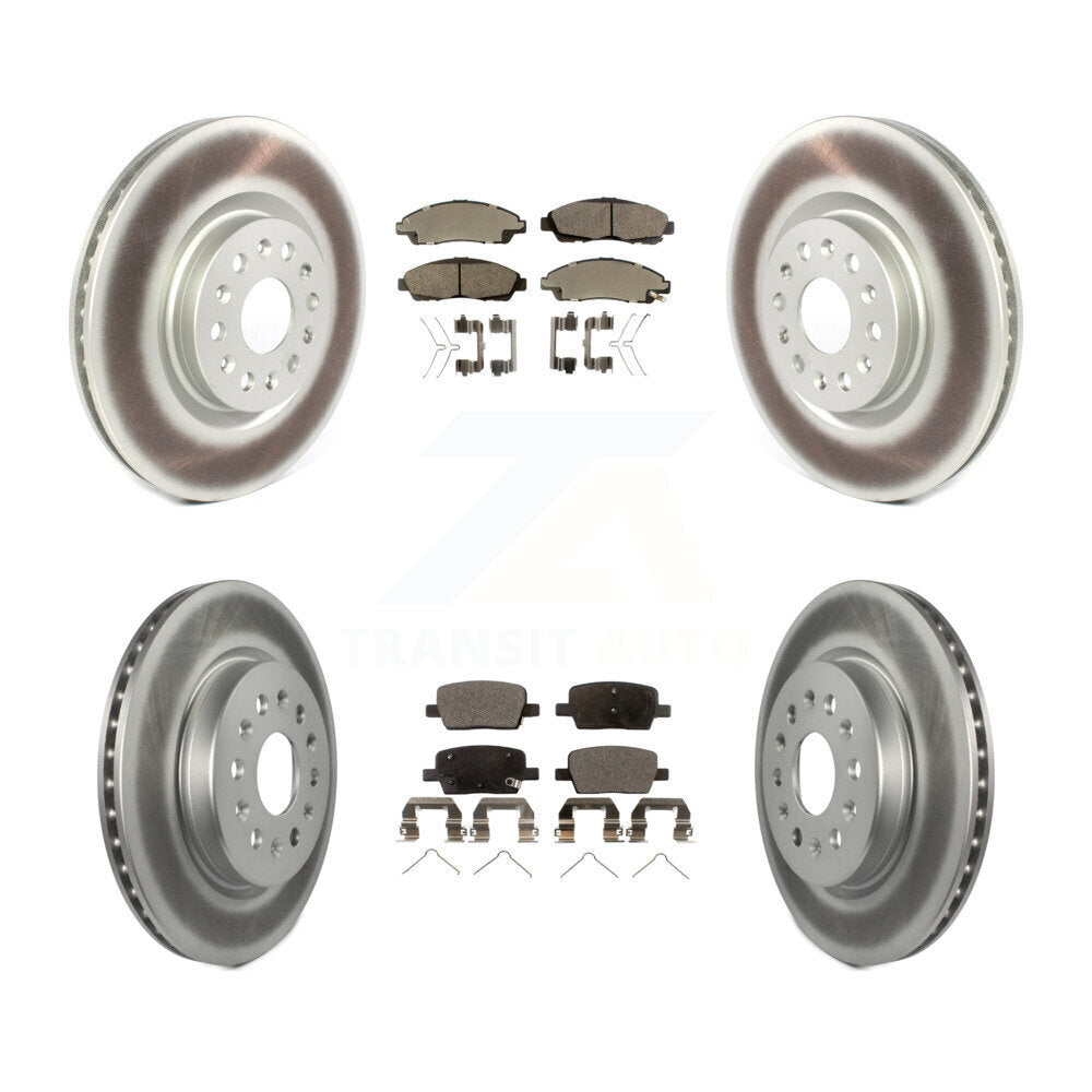 Disc Rotors and Ceramic Brake Pads Kit-KGT-101277 - Kit.bestparts.ca Kit.bestparts.ca