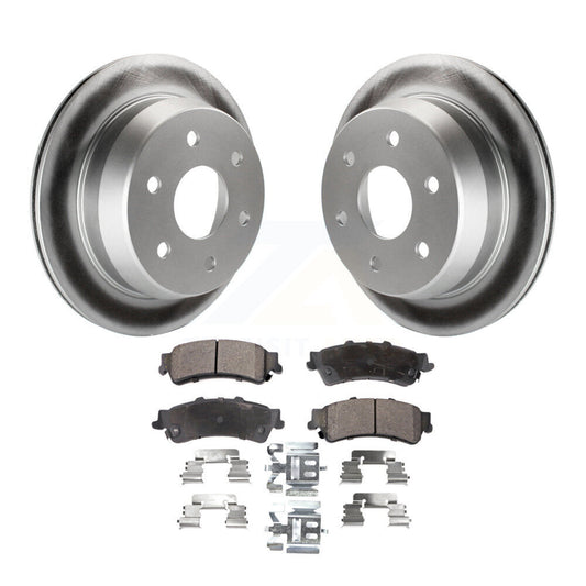 Coated Disc Rotors and Ceramic Brake Pads Kit-KGT-101280 - Kit.bestparts.ca