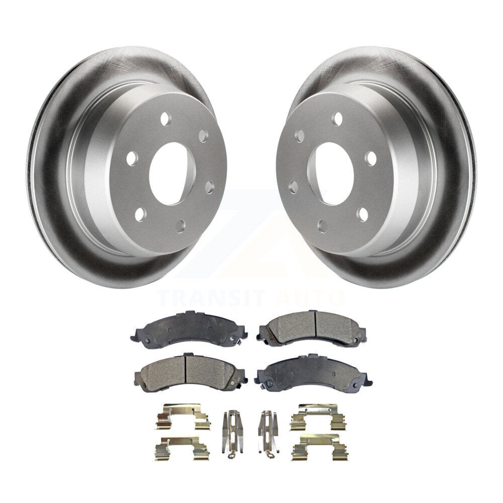 Coated Disc Rotors and Ceramic Brake Pads Kit-KGT-101281 - Kit.bestparts.ca