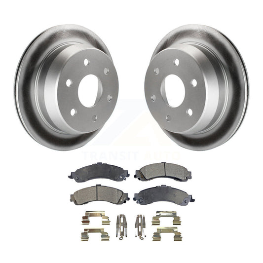 Coated Disc Rotors and Ceramic Brake Pads Kit-KGT-101281 - Kit.bestparts.ca