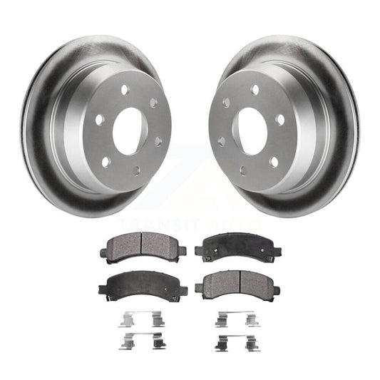 Coated Disc Rotors and Ceramic Brake Pads Kit-KGT-101282 - Kit.bestparts.ca
