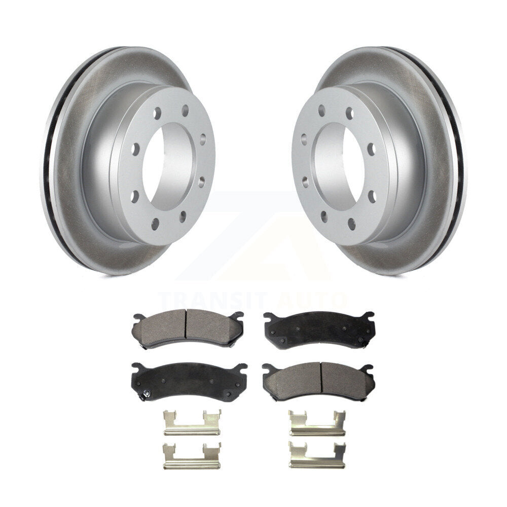 Coated Disc Rotors and Ceramic Brake Pads Kit-KGT-101283 - Kit.bestparts.ca