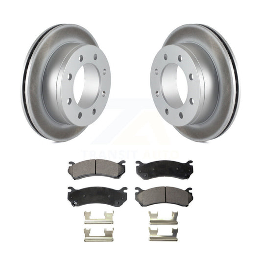 Coated Disc Rotors and Ceramic Brake Pads Kit-KGT-101283 - Kit.bestparts.ca