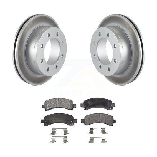 Coated Disc Rotors and Ceramic Brake Pads Kit-KGT-101284 - Kit.bestparts.ca