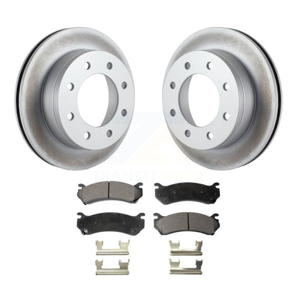 Coated Disc Rotors and Ceramic Brake Pads Kit-KGT-101285 - Kit.bestparts.ca