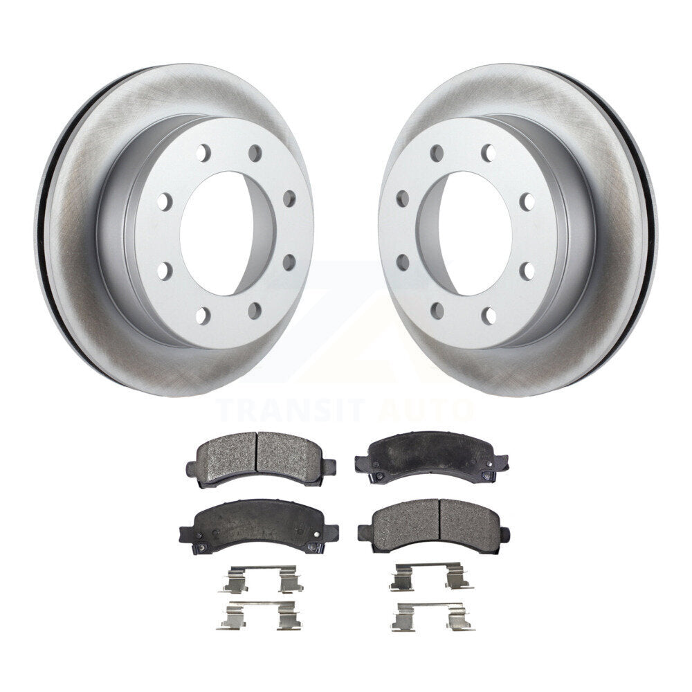 Coated Disc Rotors and Ceramic Brake Pads Kit-KGT-101286 - Kit.bestparts.ca