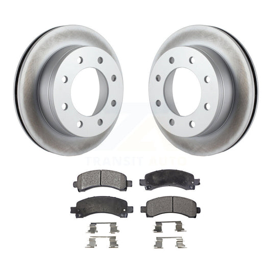 Coated Disc Rotors and Ceramic Brake Pads Kit-KGT-101286 - Kit.bestparts.ca