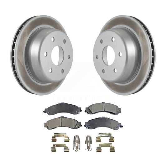 Coated Disc Rotors and Ceramic Brake Pads Kit-KGT-101289 - Kit.bestparts.ca