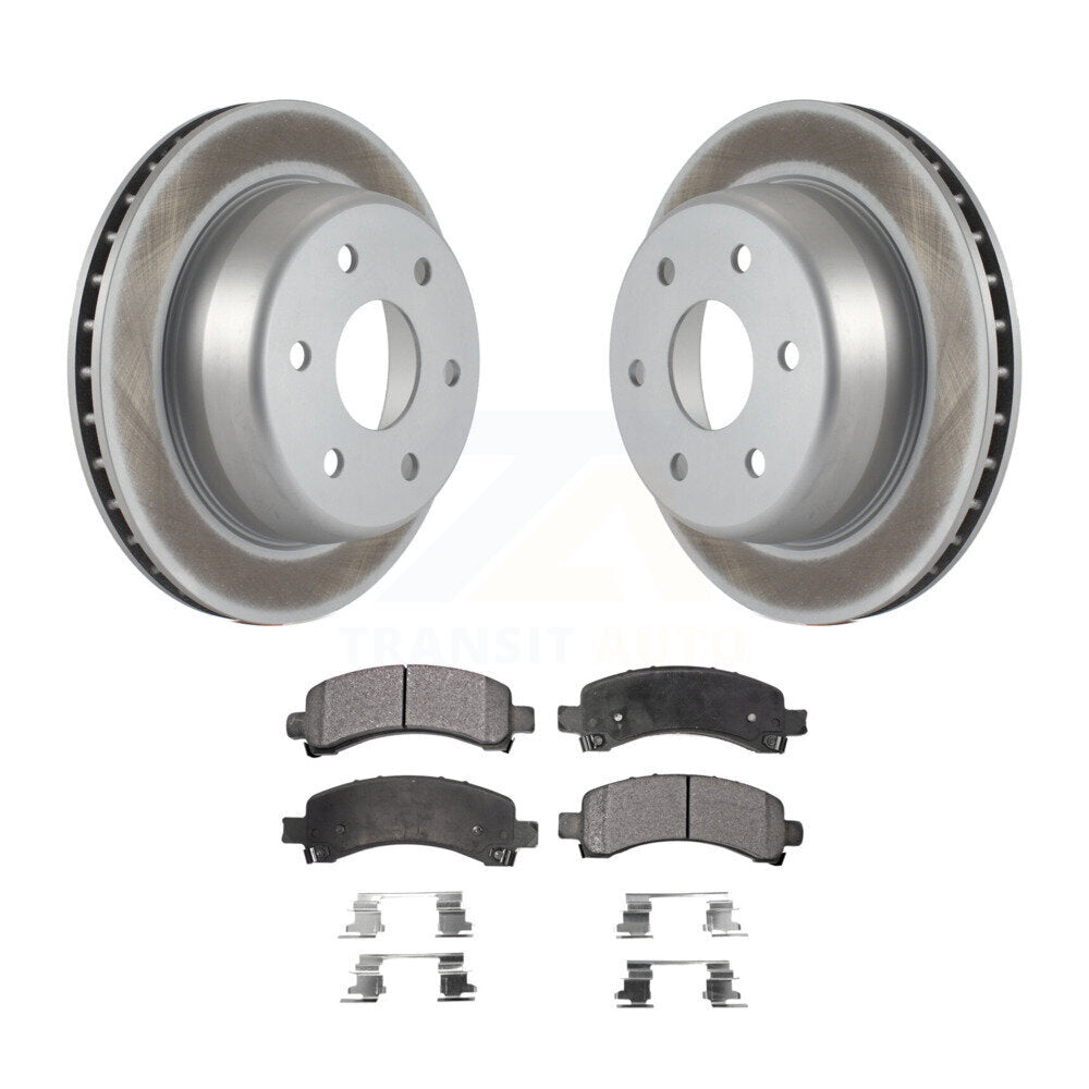 Coated Disc Rotors and Ceramic Brake Pads Kit-KGT-101290 - Kit.bestparts.ca