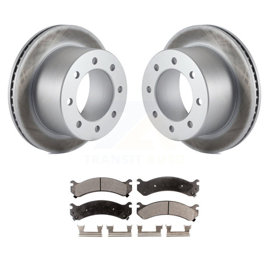 Coated Disc Rotors and Ceramic Brake Pads Kit-KGT-101291 - Kit.bestparts.ca