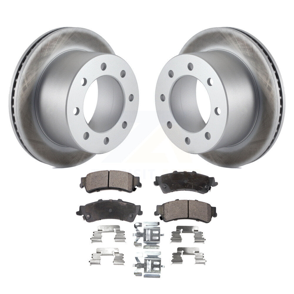 Coated Disc Rotors and Ceramic Brake Pads Kit-KGT-101293 - Kit.bestparts.ca