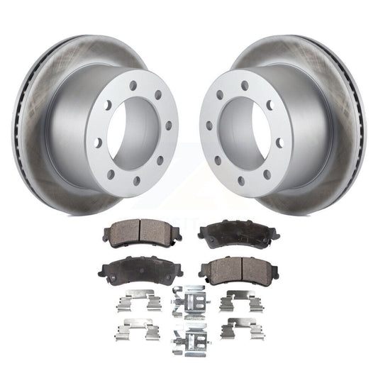 Coated Disc Rotors and Ceramic Brake Pads Kit-KGT-101293 - Kit.bestparts.ca