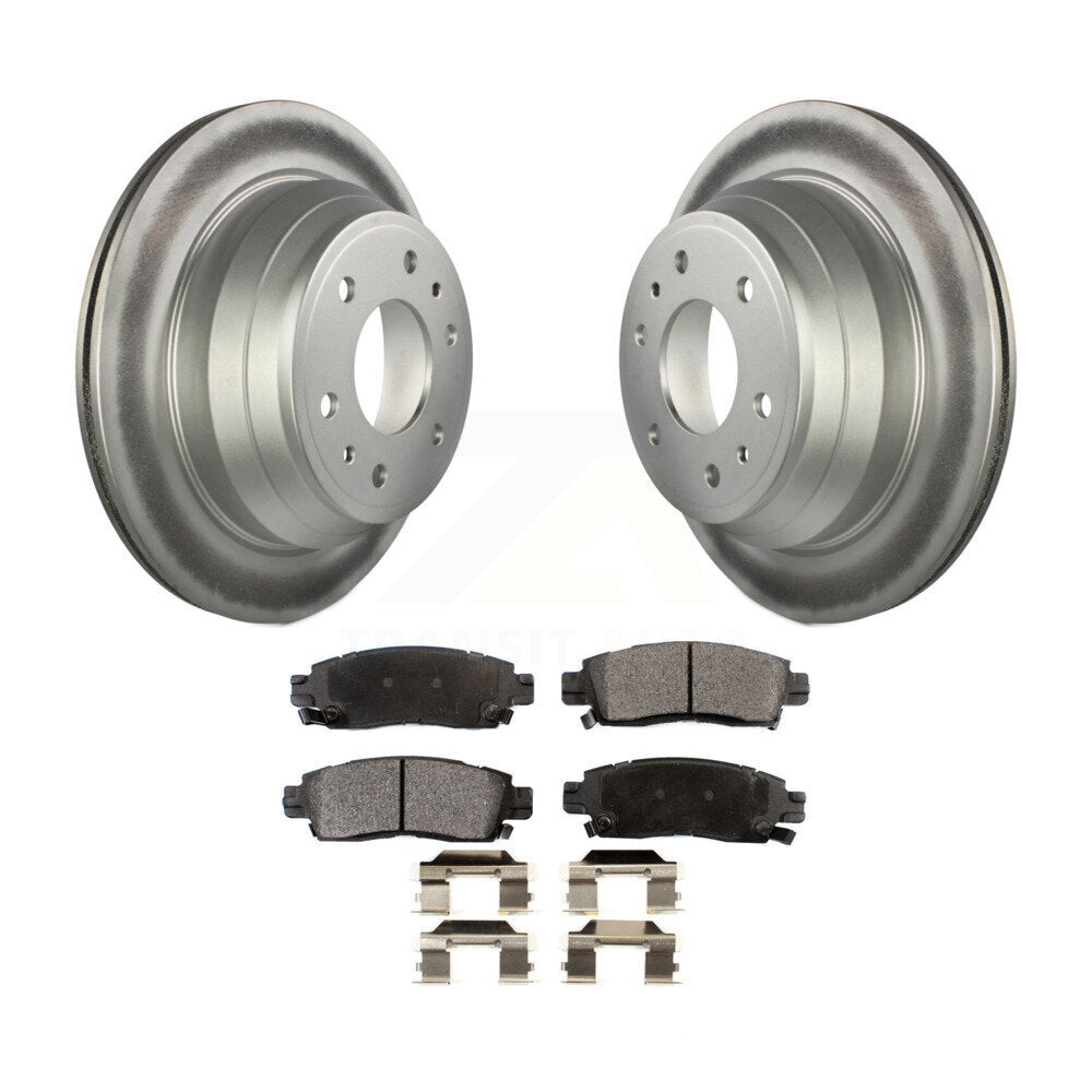 Coated Disc Rotors and Ceramic Brake Pads Kit-KGT-101295 - Kit.bestparts.ca Kit.bestparts.ca