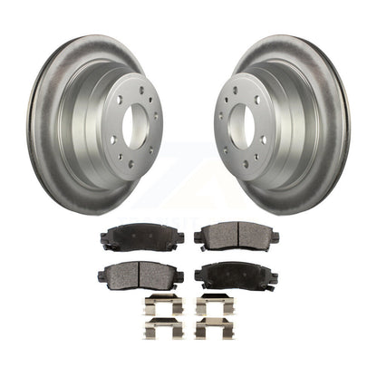 Coated Disc Rotors and Ceramic Brake Pads Kit-KGT-101295 - Kit.bestparts.ca