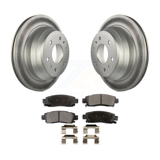Coated Disc Rotors and Ceramic Brake Pads Kit-KGT-101295 - Kit.bestparts.ca