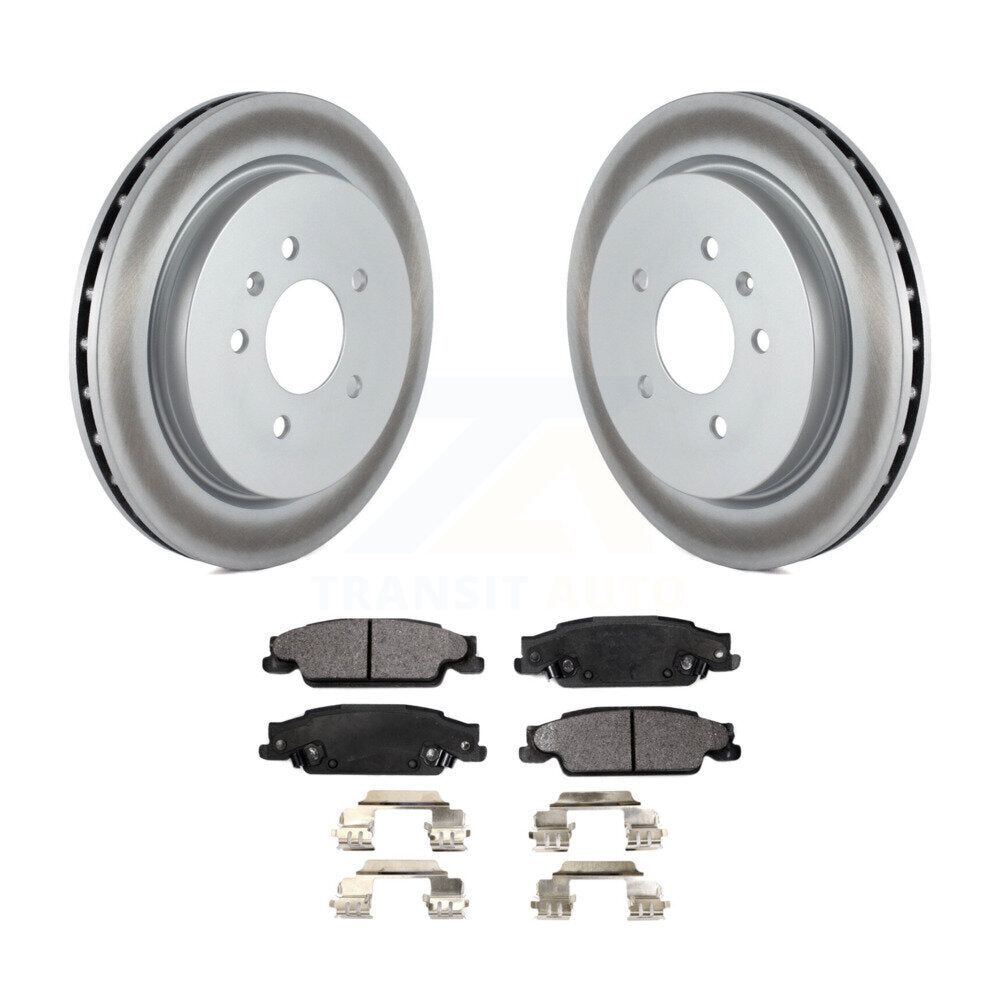 Coated Disc Rotors and Ceramic Brake Pads Kit-KGT-101297 - Kit.bestparts.ca