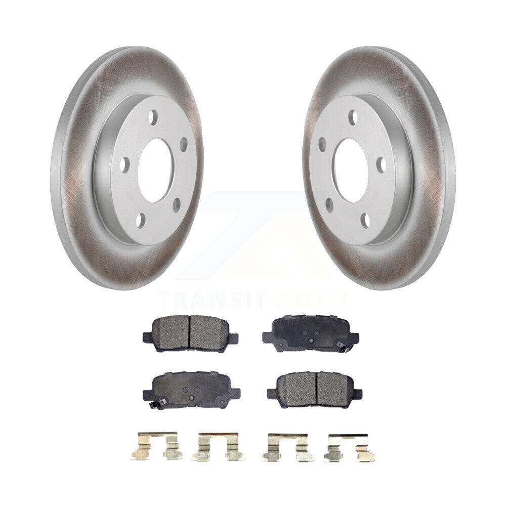 Coated Disc Rotors and Ceramic Brake Pads Kit-KGT-101298 - Kit.bestparts.ca Kit.bestparts.ca
