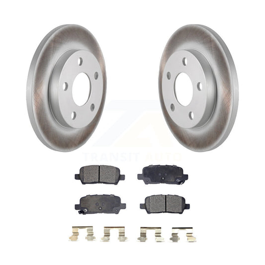 Coated Disc Rotors and Ceramic Brake Pads Kit-KGT-101298 - Kit.bestparts.ca