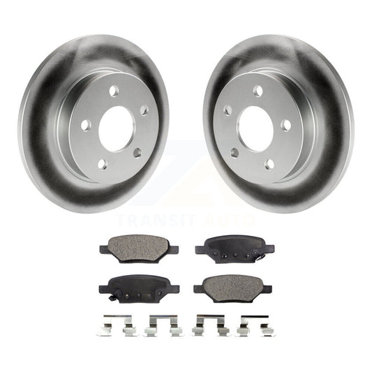 Coated Disc Rotors and Ceramic Brake Pads Kit-KGT-101299 - Kit.bestparts.ca