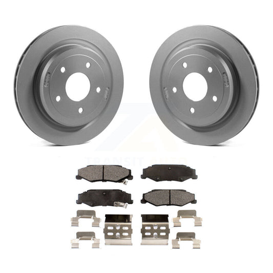 Coated Disc Rotors and Ceramic Brake Pads Kit-KGT-101300 - Kit.bestparts.ca
