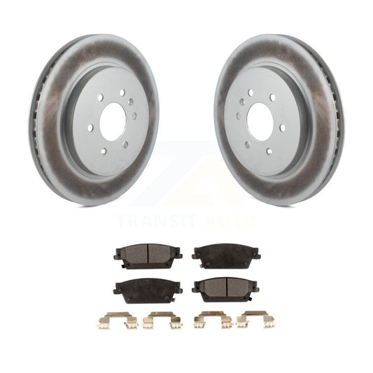 Coated Disc Rotors and Ceramic Brake Pads Kit-KGT-101301 - Kit.bestparts.ca