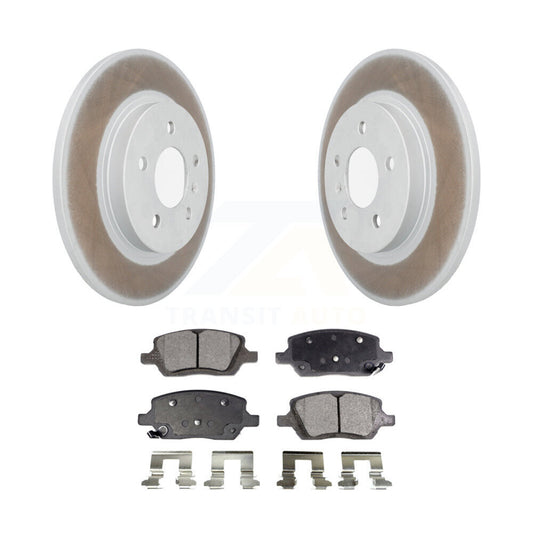 Coated Disc Rotors and Ceramic Brake Pads Kit-KGT-101302 - Kit.bestparts.ca