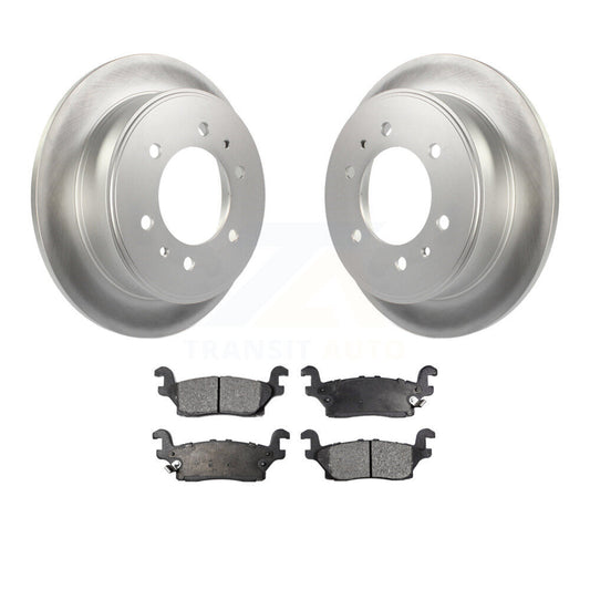 Coated Disc Rotors and Ceramic Brake Pads Kit-KGT-101303 - Kit.bestparts.ca