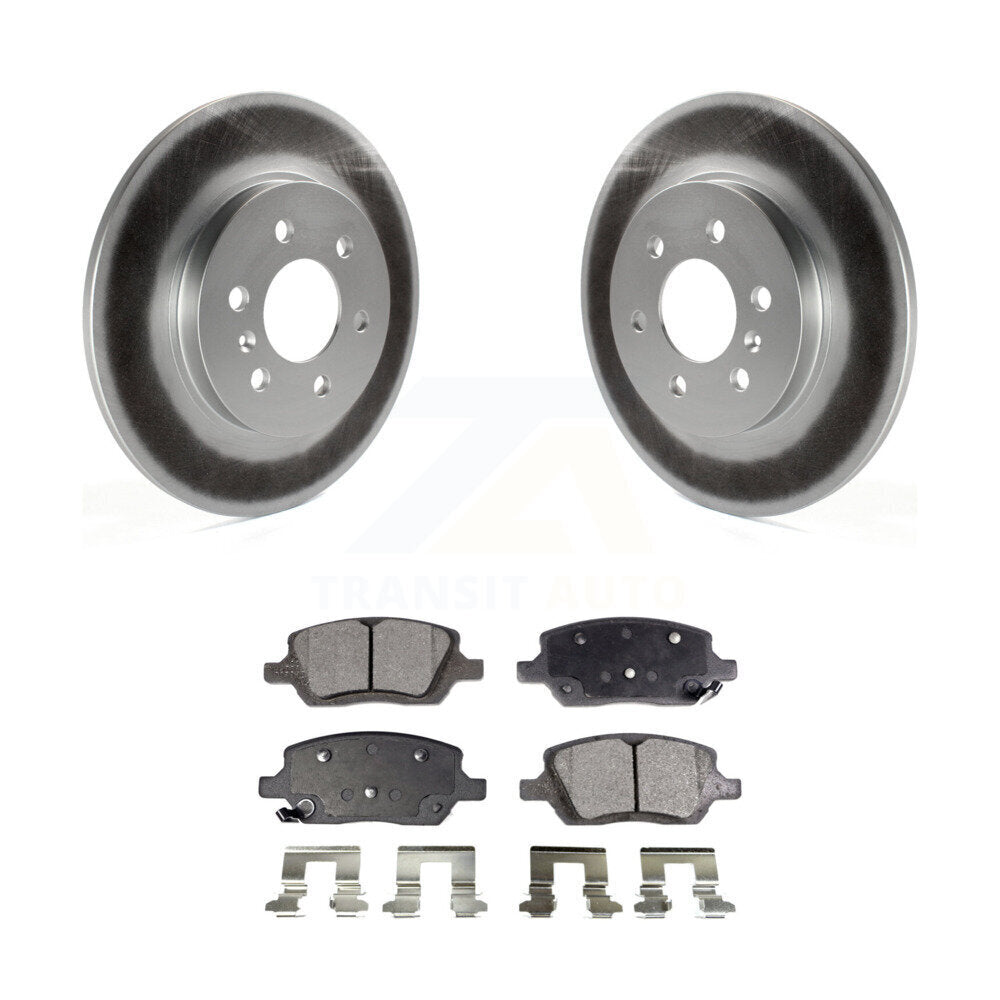 Coated Disc Rotors and Ceramic Brake Pads Kit-KGT-101304 - Kit.bestparts.ca