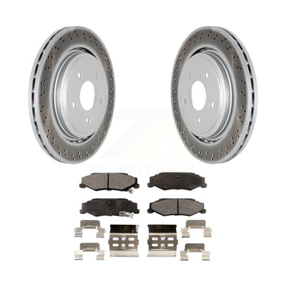 Coated Disc Rotors and Ceramic Brake Pads Kit-KGT-101306 - Kit.bestparts.ca