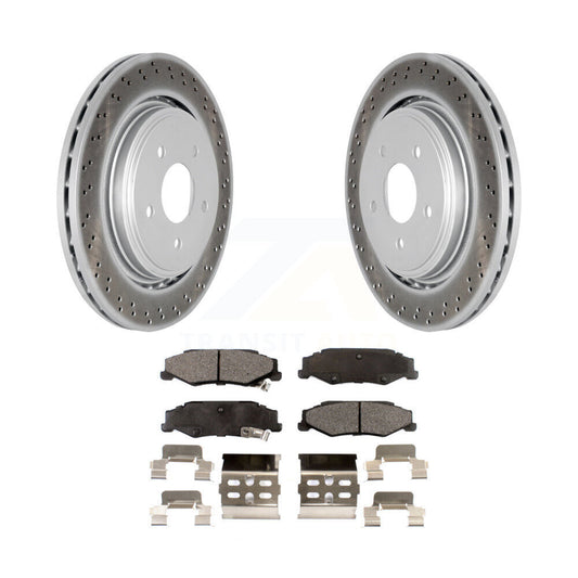 Coated Disc Rotors and Ceramic Brake Pads Kit-KGT-101306 - Kit.bestparts.ca