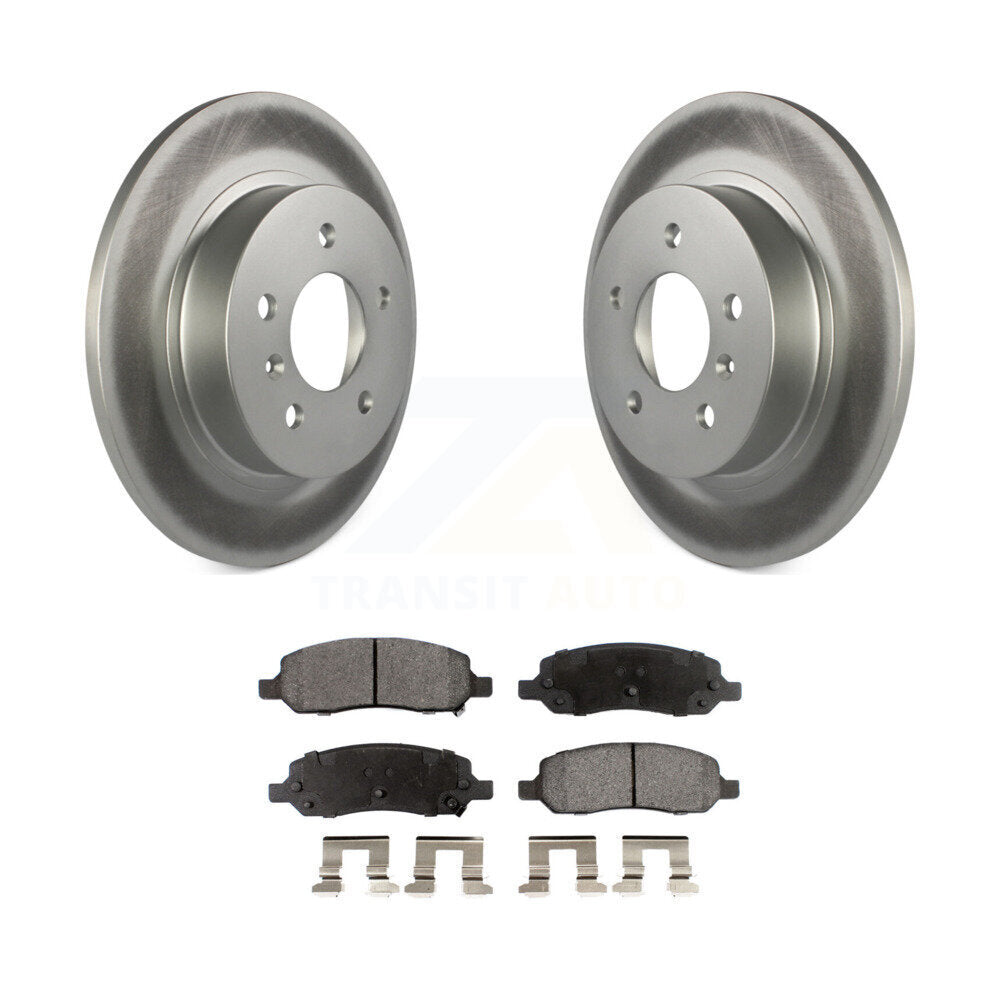 Coated Disc Rotors and Ceramic Brake Pads Kit-KGT-101307 - Kit.bestparts.ca Kit.bestparts.ca