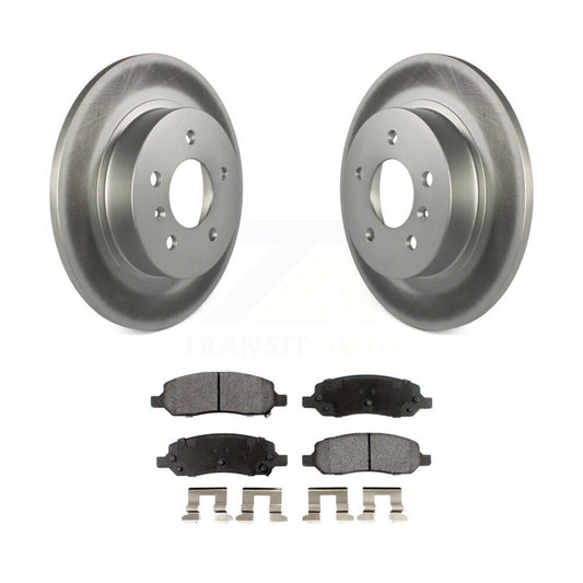 Coated Disc Rotors and Ceramic Brake Pads Kit-KGT-101307 - Kit.bestparts.ca