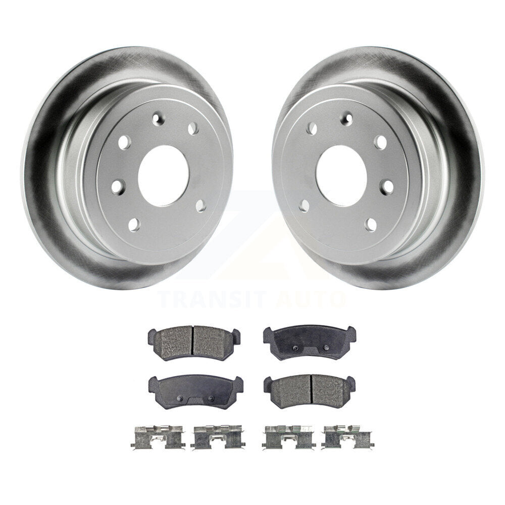 Coated Disc Rotors and Ceramic Brake Pads Kit-KGT-101308 - Kit.bestparts.ca