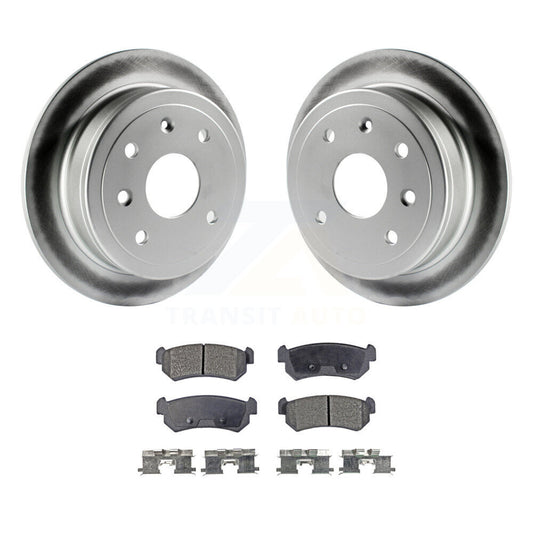 Coated Disc Rotors and Ceramic Brake Pads Kit-KGT-101308 - Kit.bestparts.ca