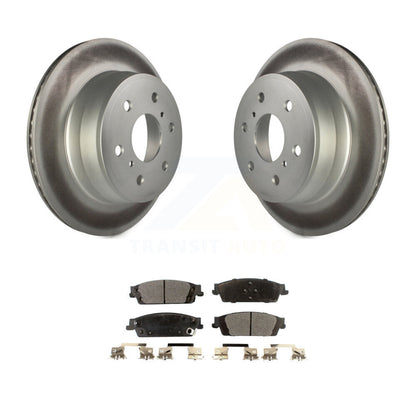 Coated Disc Rotors and Ceramic Brake Pads Kit-KGT-101311 - Kit.bestparts.ca