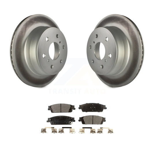 Coated Disc Rotors and Ceramic Brake Pads Kit-KGT-101311 - Kit.bestparts.ca