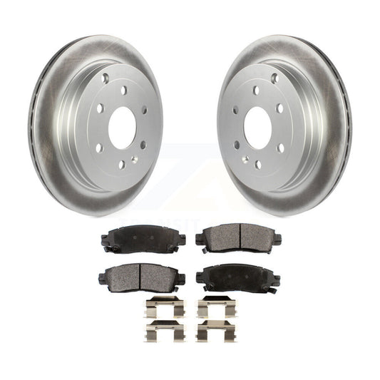 Coated Disc Rotors and Ceramic Brake Pads Kit-KGT-101313 - Kit.bestparts.ca