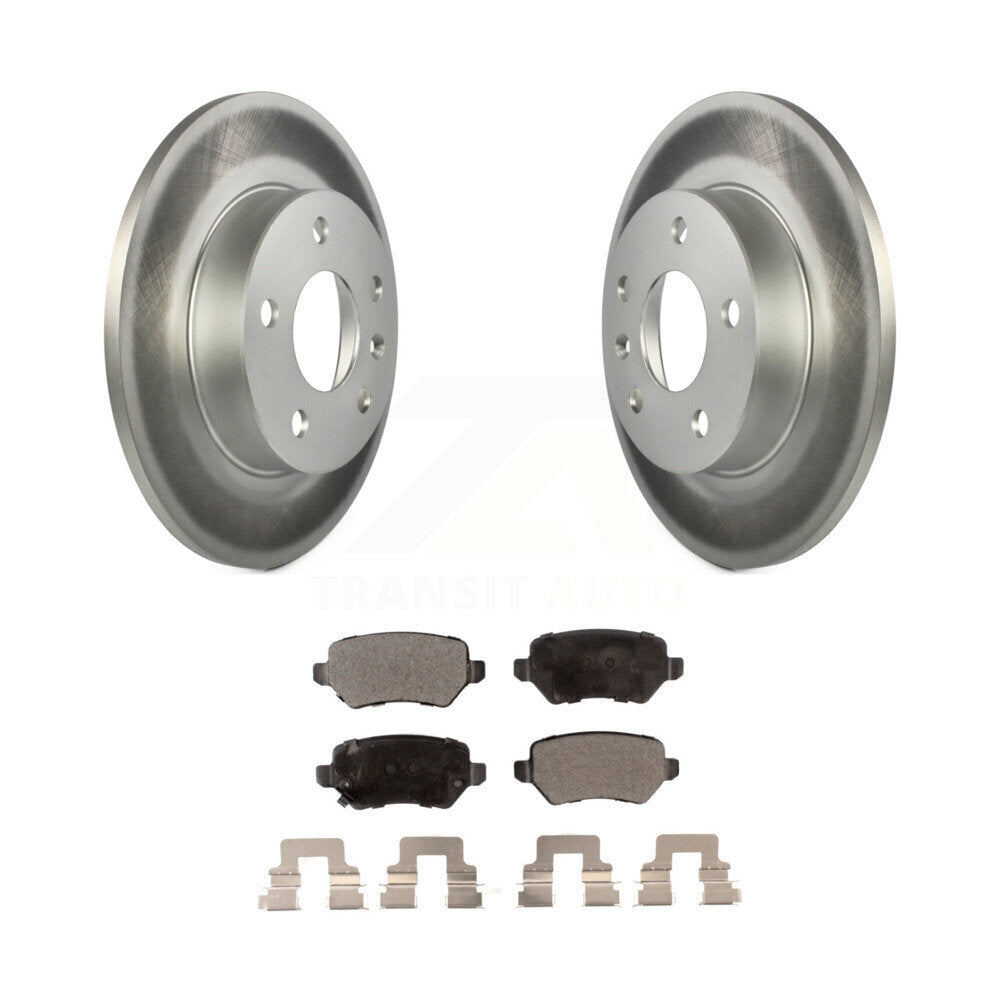 Coated Disc Rotors and Ceramic Brake Pads Kit-KGT-101314 - Kit.bestparts.ca