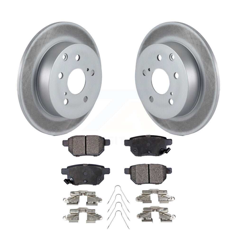 Coated Disc Rotors and Ceramic Brake Pads Kit-KGT-101317 - Kit.bestparts.ca