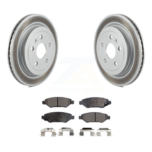 Coated Disc Rotors and Ceramic Brake Pads Kit-KGT-101319 - Kit.bestparts.ca