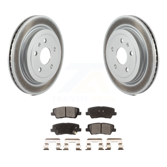 Coated Disc Rotors and Ceramic Brake Pads Kit-KGT-101320 - Kit.bestparts.ca