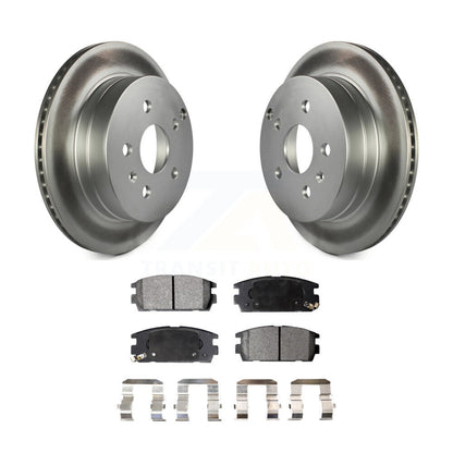 Coated Disc Rotors and Ceramic Brake Pads Kit-KGT-101322 - Kit.bestparts.ca