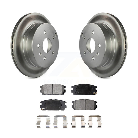 Coated Disc Rotors and Ceramic Brake Pads Kit-KGT-101322 - Kit.bestparts.ca