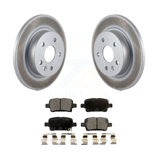 Coated Disc Rotors and Ceramic Brake Pads Kit-KGT-101324 - Kit.bestparts.ca