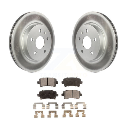 Coated Disc Rotors and Ceramic Brake Pads Kit-KGT-101325 - Kit.bestparts.ca